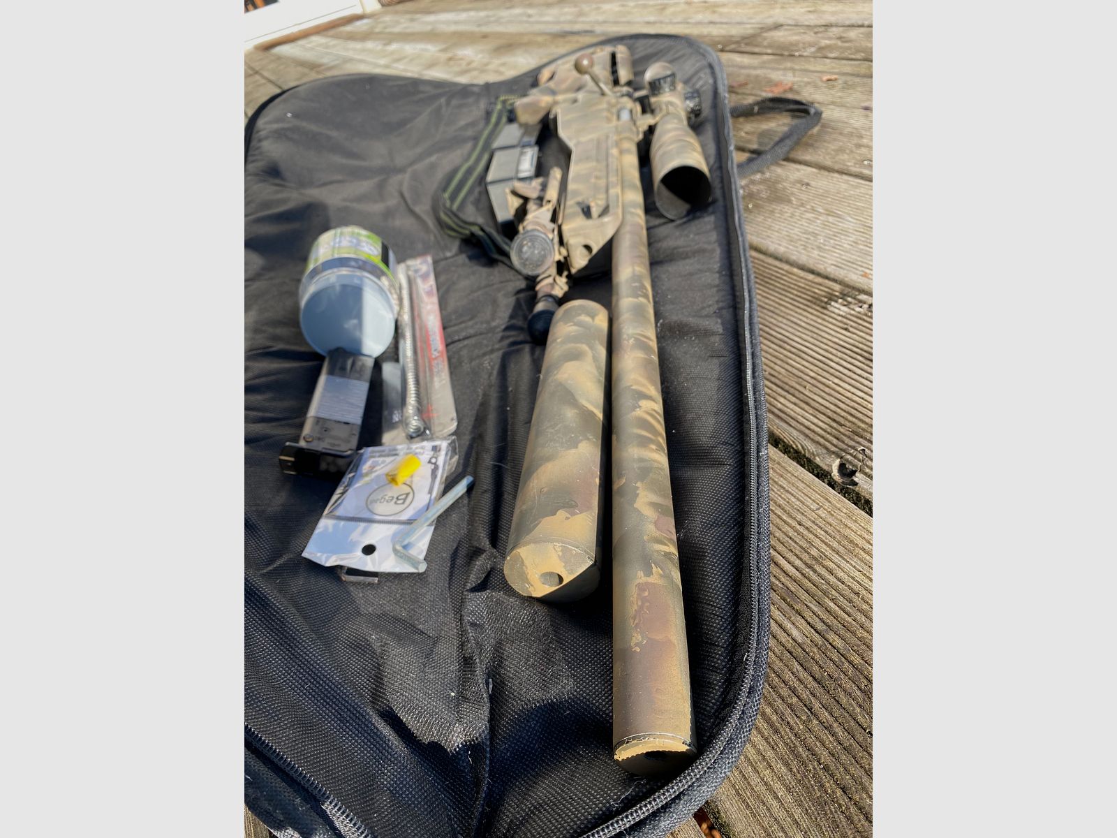 UTG Shadow Ops L96 Scharfschützengewehr KOMPLETTPAKET