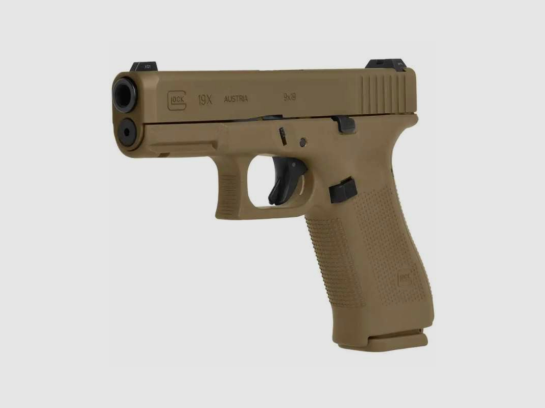 Glock G19X Gen5 Pistole 9 mm Luger Crossover