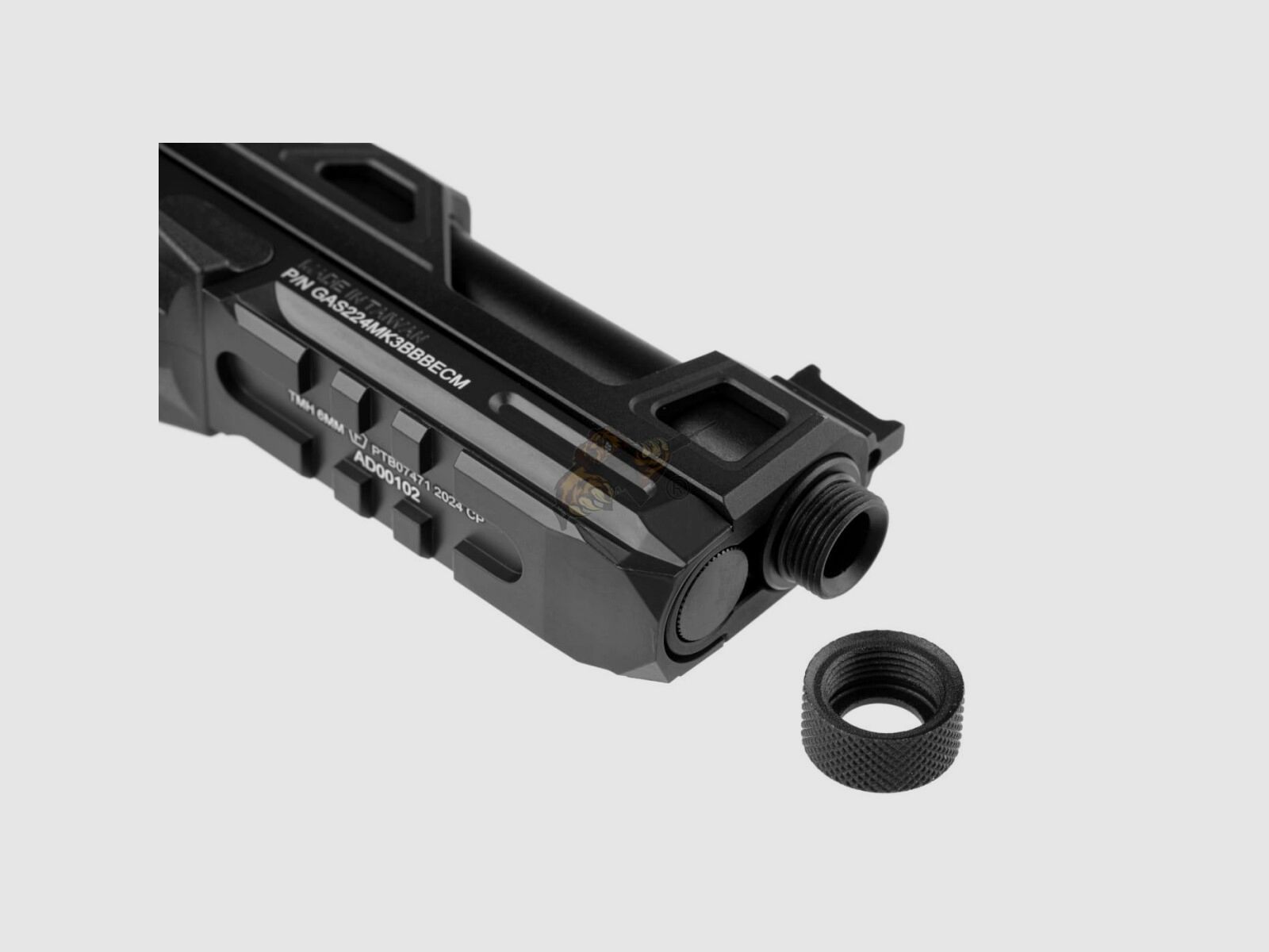 2024 CP MK3 GBB Airsoft Pistool in Zwart -F- | G&G