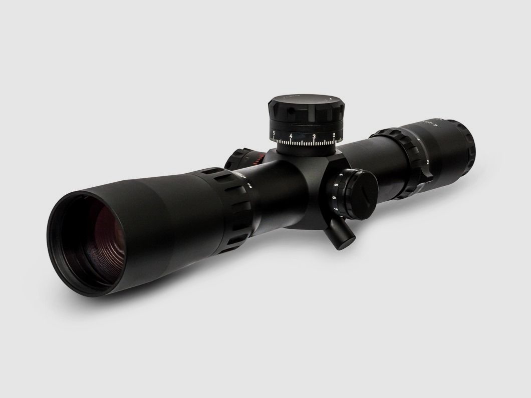 IOR 4-28x50 incluyendo montaje Spuhr para riel Picatinny