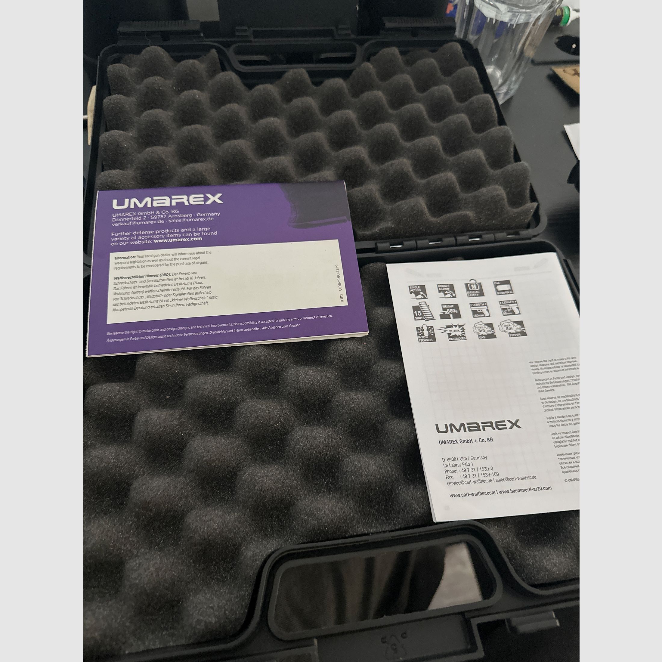 Walther P99 Spezial Edition Schreckschuss.