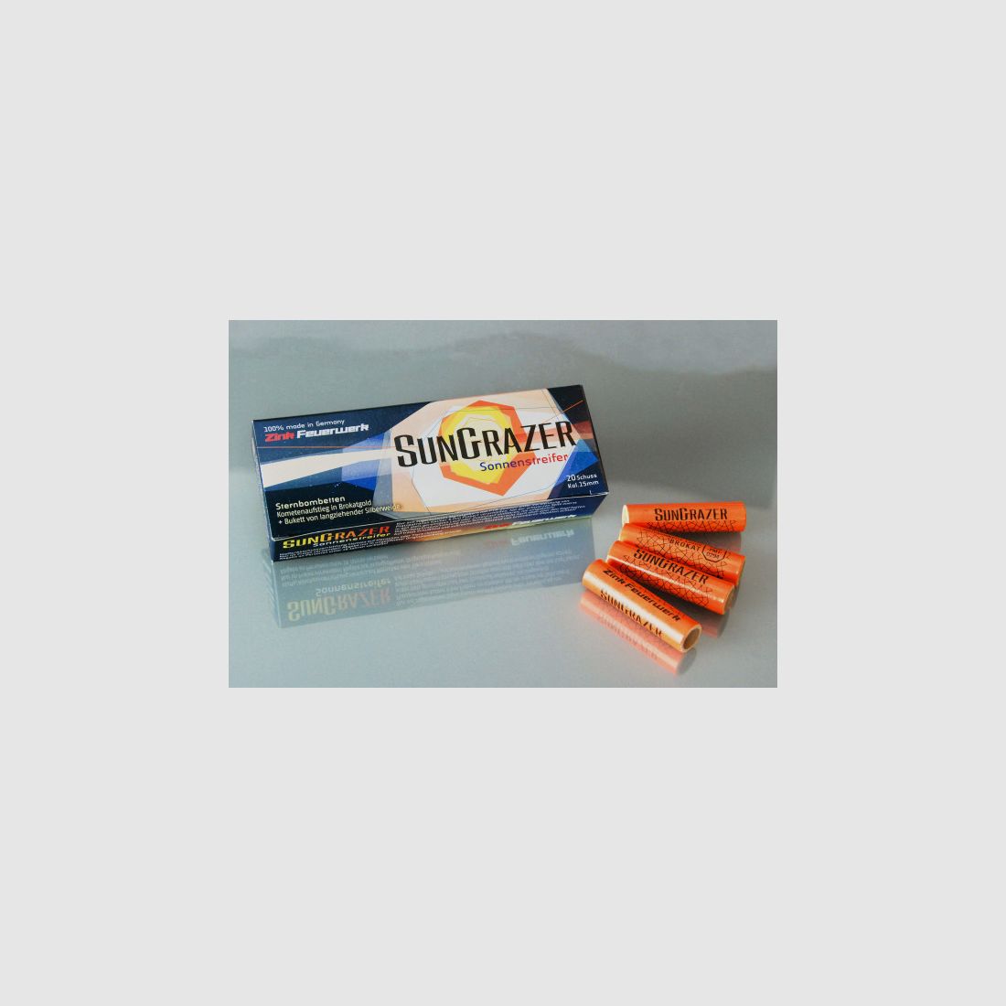 ZINK SUN GRAZER - STERNENBOMBETTEN - 20 SCHUSS - 15 MM