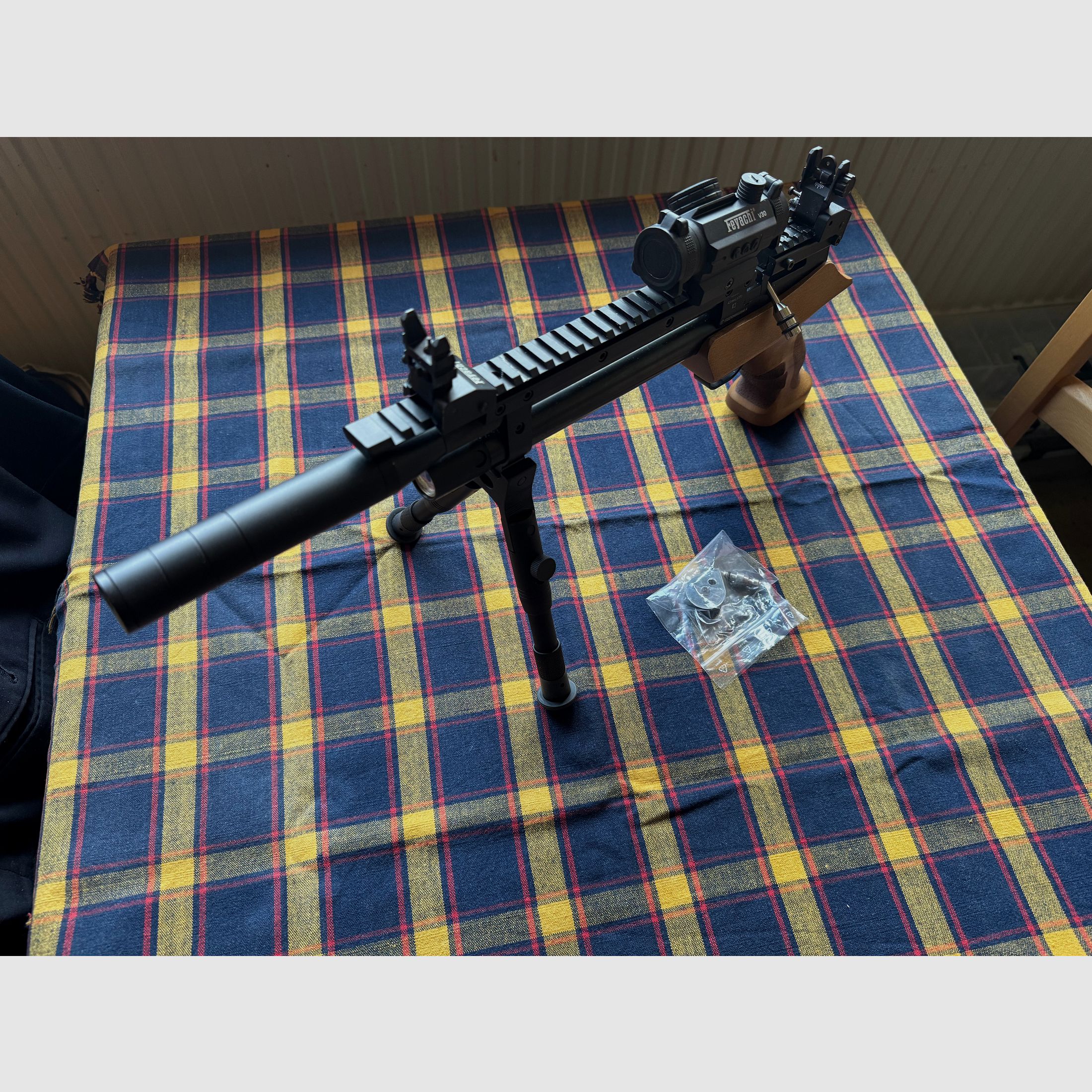 Diana Bandit PCP Pistole mit Extreme Tactical Edition umbau