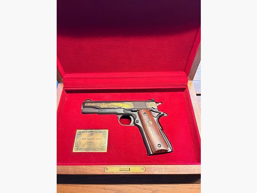 Colt 1911 „Signature Series“ Jubiläumsmodell (1981) – Kal. .22 – Sammlerstück