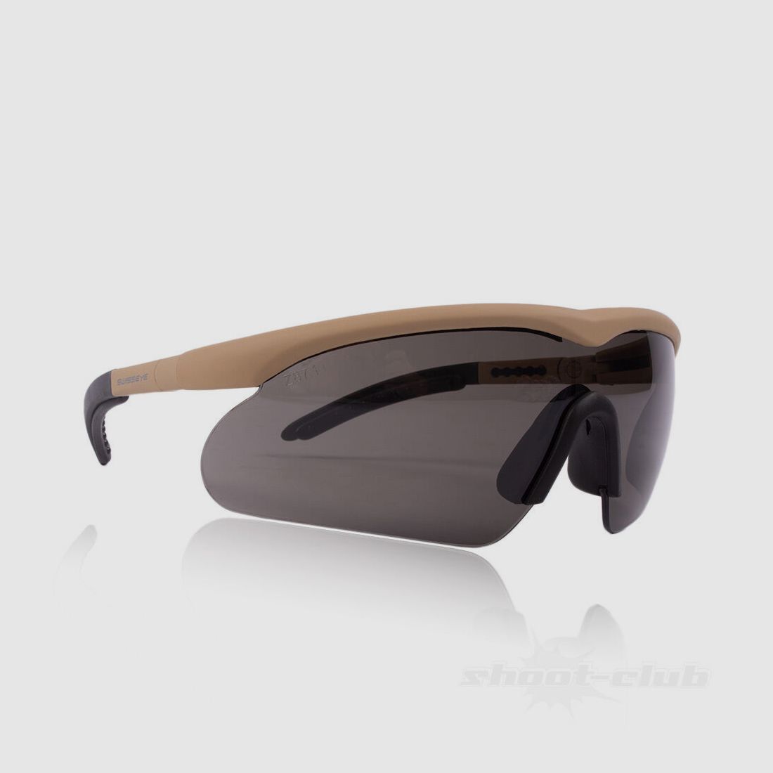 Gafas de protección Swiss Eye Raptor tamaño M marrón