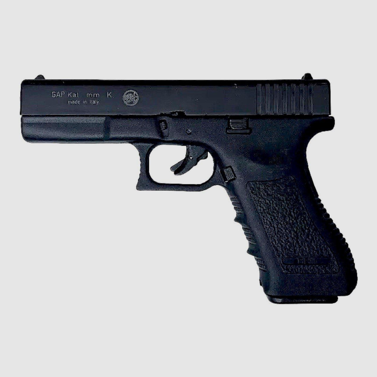 BRUNI GAP Black – 9 mm P.A.K. / Glock 17 replica / Replica – spedizione in tutta l’UE / EU-Wide Shipping