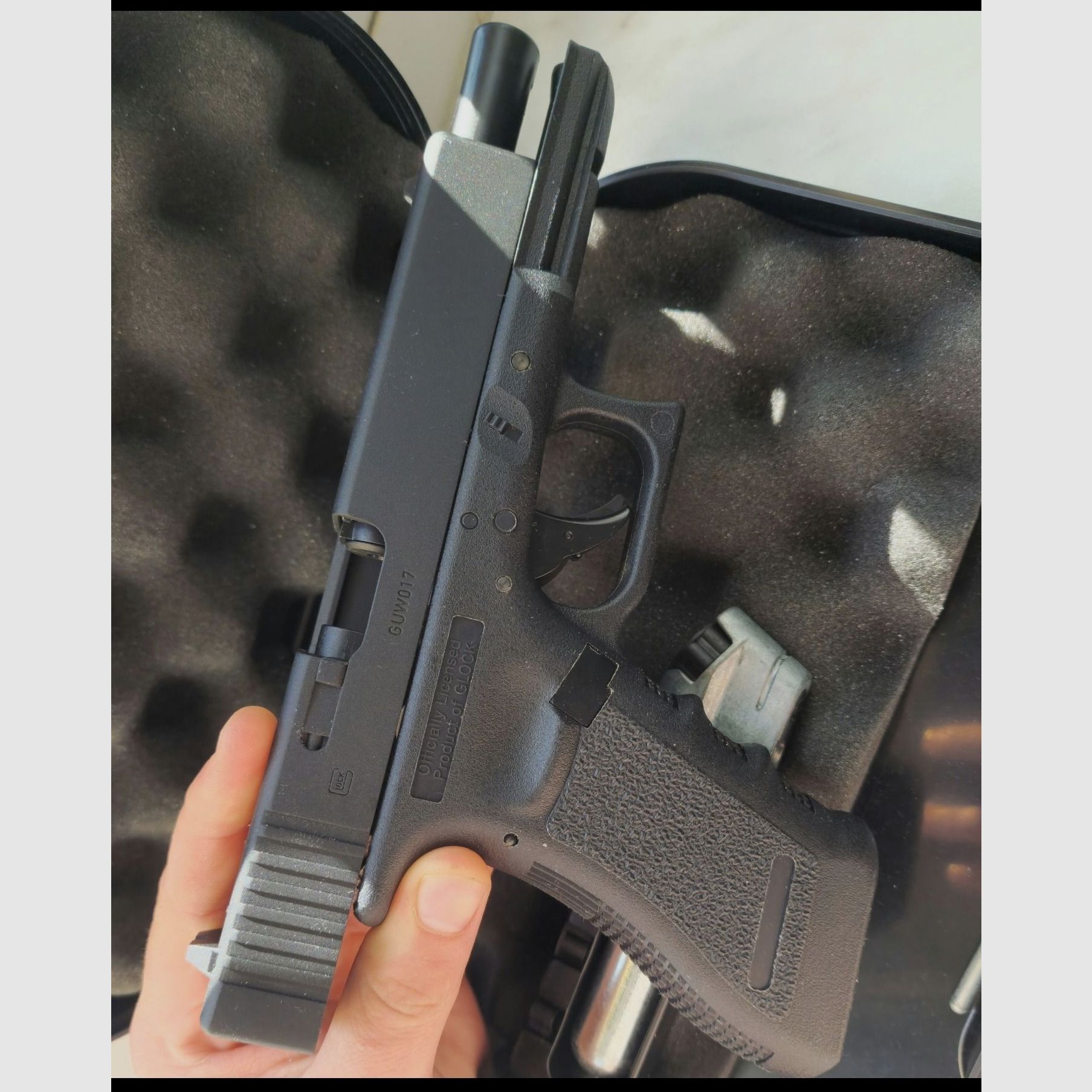 Glock 17 Co2 4.5mm cal. Diabolos/Steel BBs