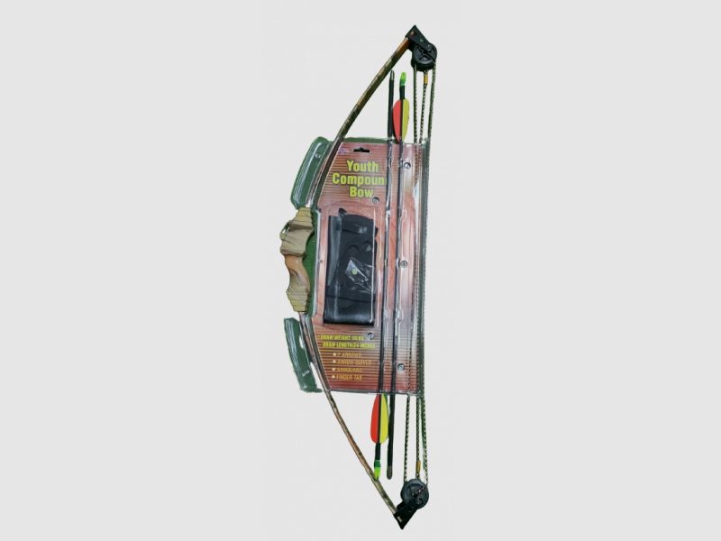 KIDS/YOUTH BOW COMPOUND - CAMO - SET