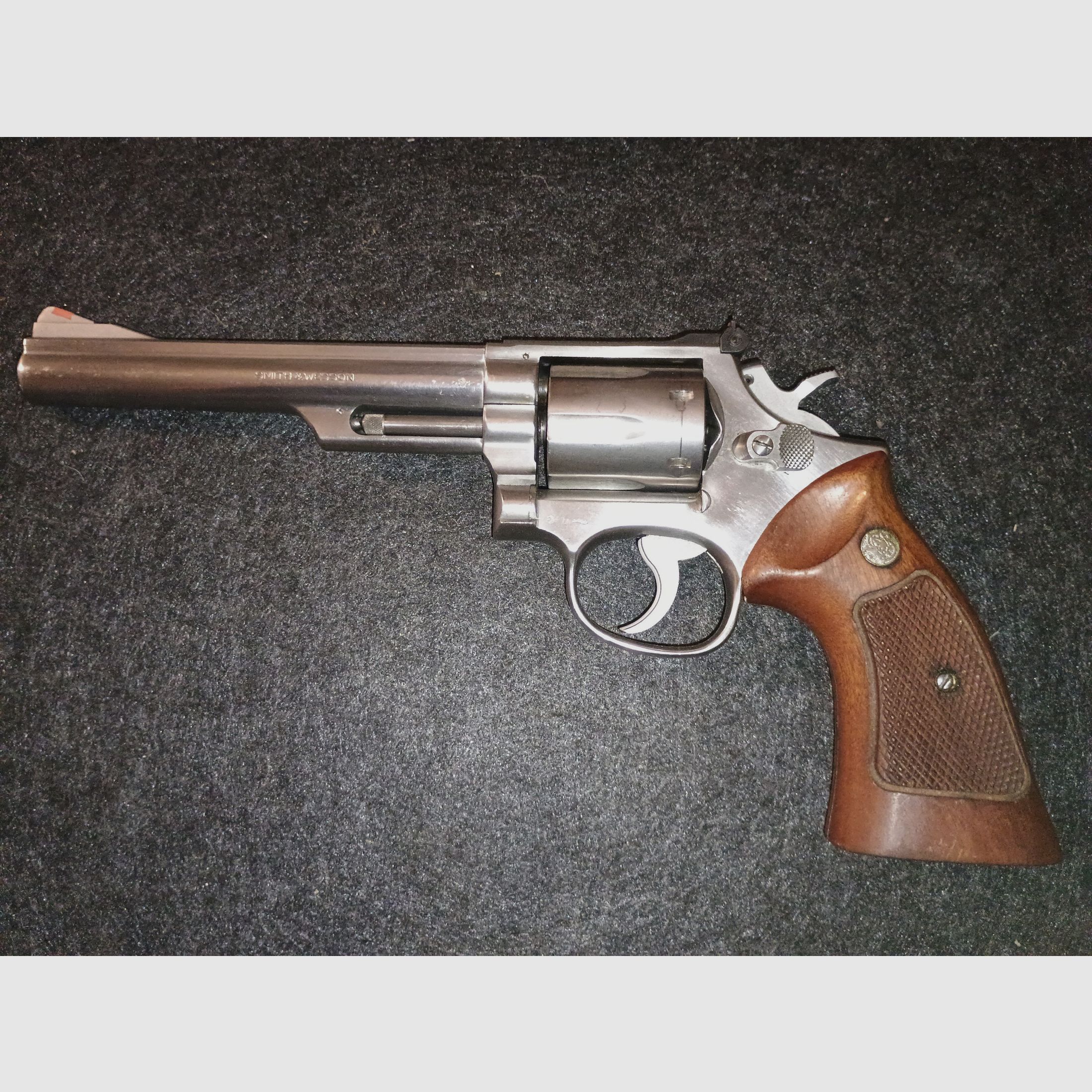 Revolver Smith & Wesson 66-1 6 inch kaliber .357 mag, afbeelding 2 van 5