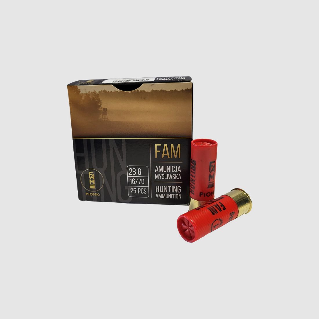 FAM Shotgun Ammunition 16/70 28 g 0–4.00 mm GW