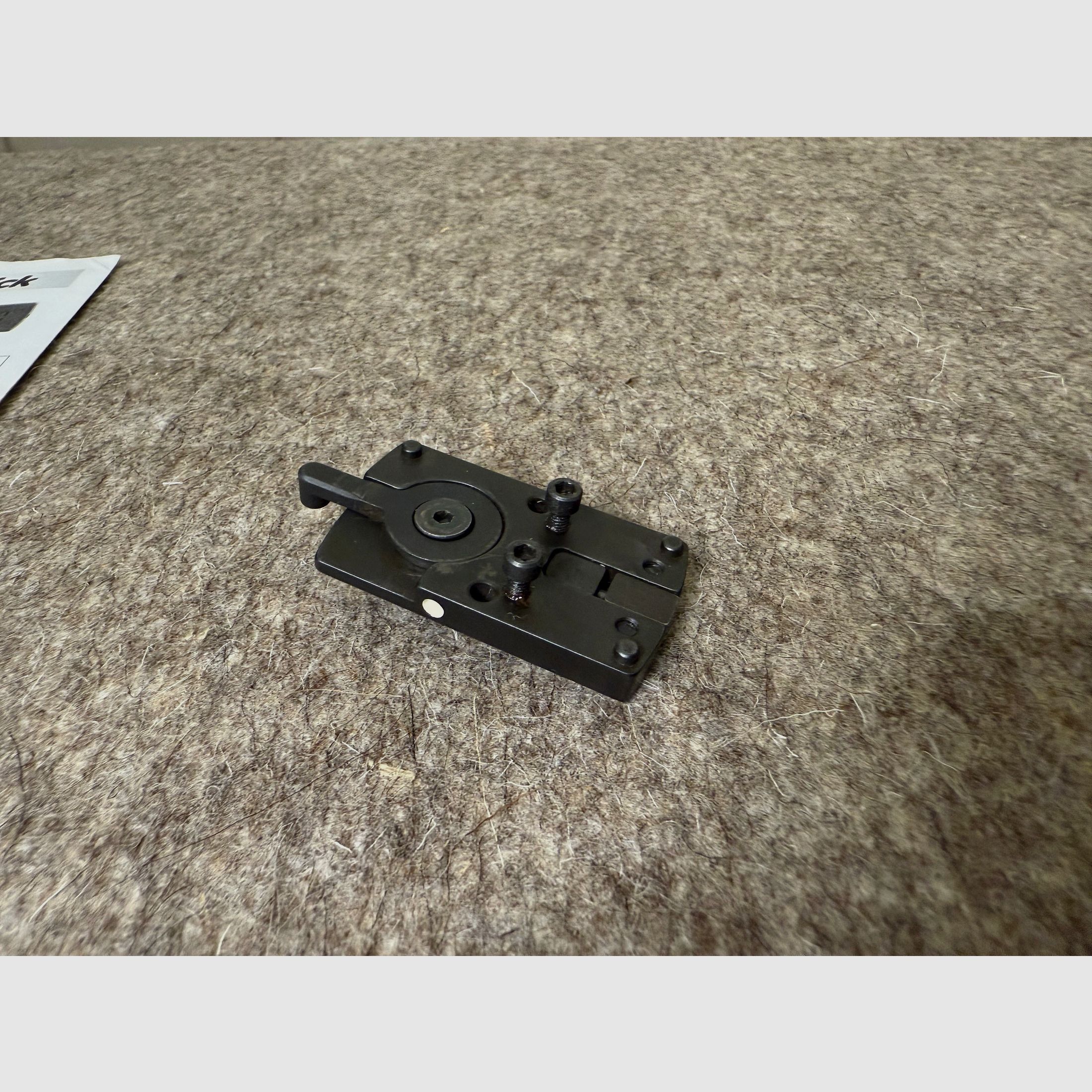 MAKlick Schwenkmontage für Vorderplatten