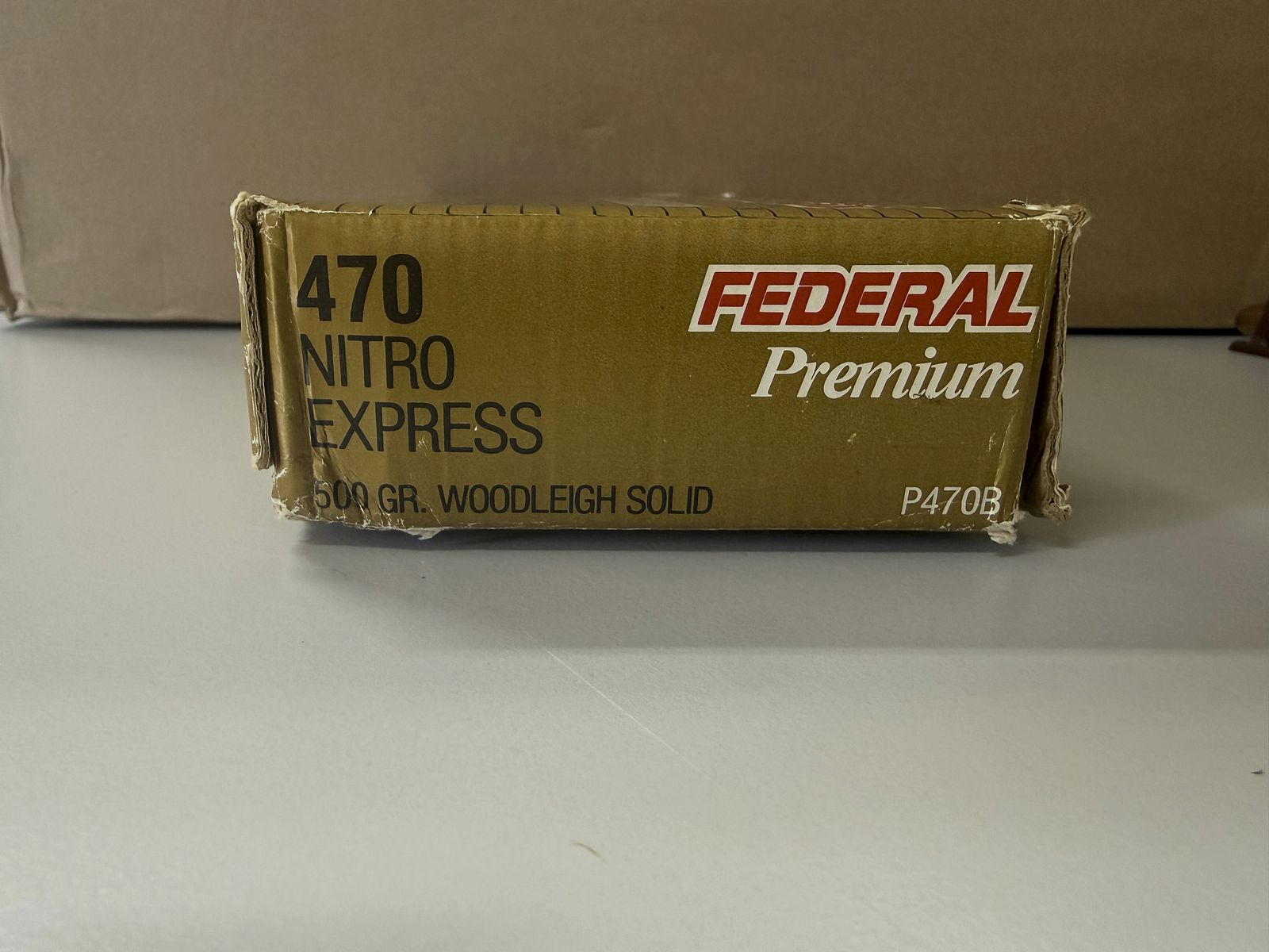.470 NE Federal Premium Safari Munition 20 Schuß