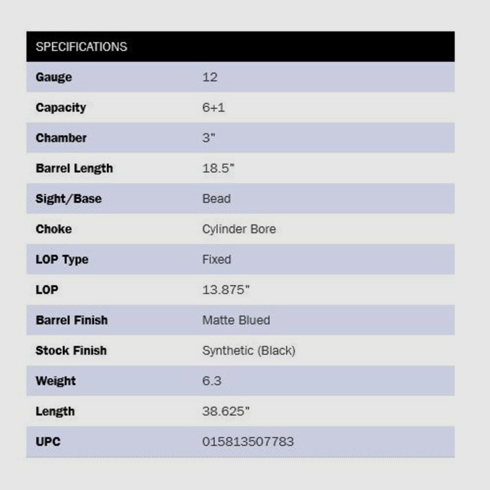 Mossberg 590 Persuader 7-Shot 18,5" (5 Zoll) Black 12/76