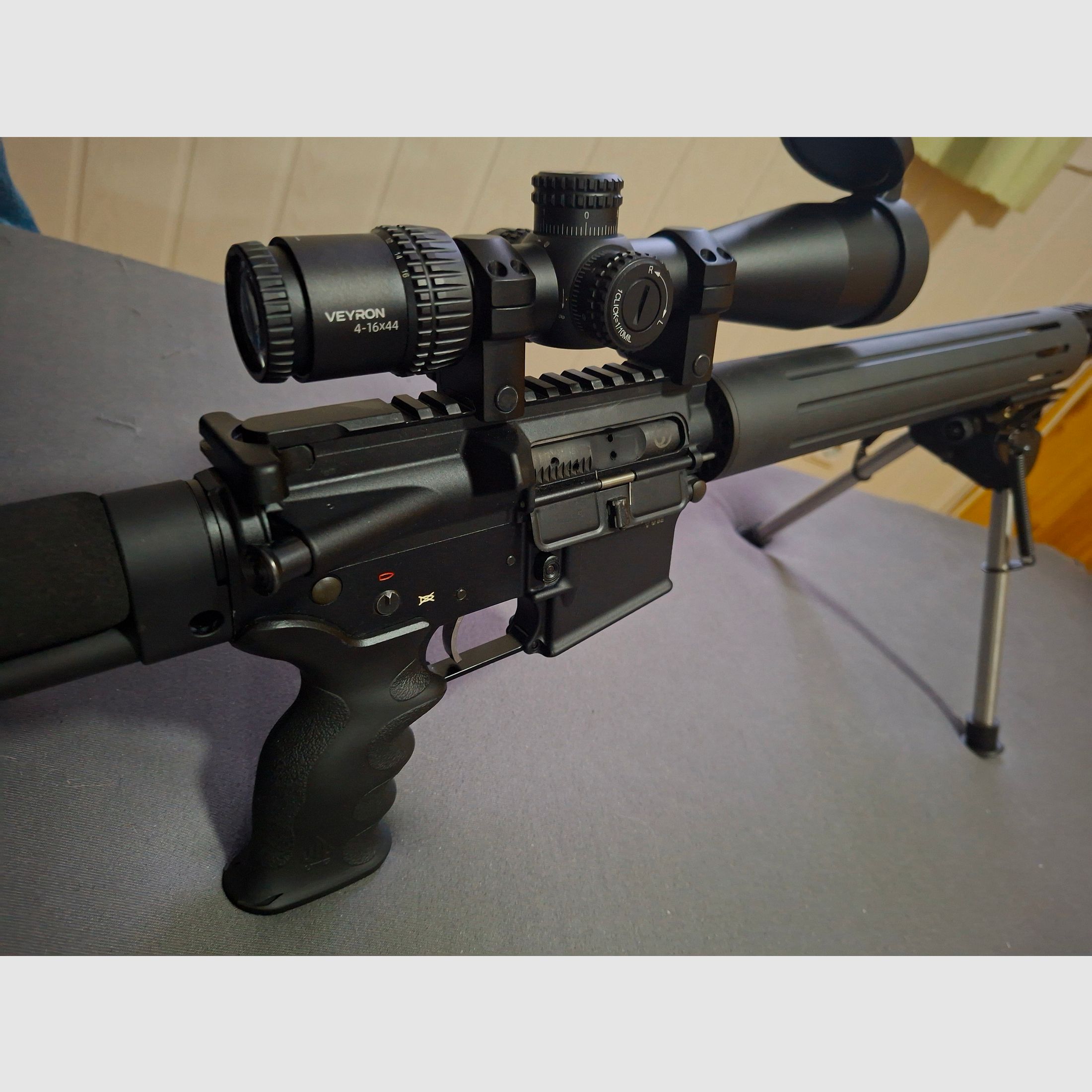 Schmeisser AR15 Ultramatch STS 20 cal .223 incl. CMMG Einstekcsystem per cal 22lr.