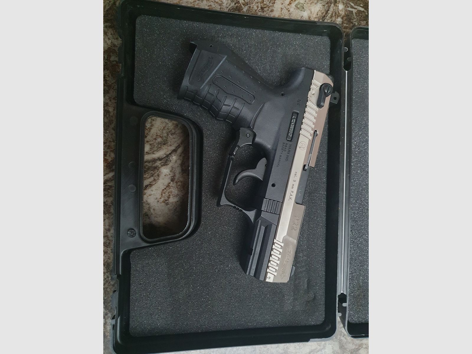 Walther P22 9mm P.A.K