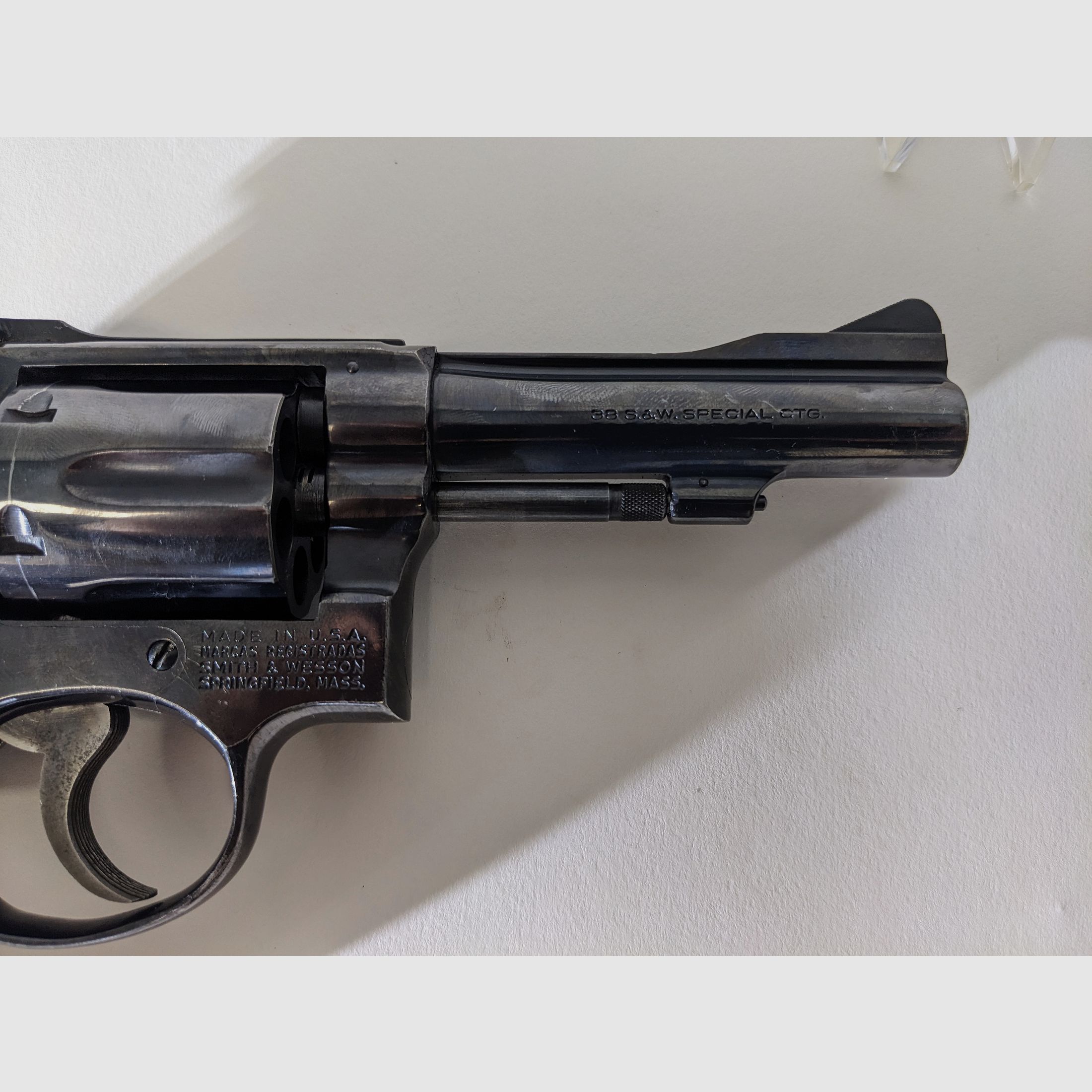 Revolver Smith and Wesson 4" cal. 38