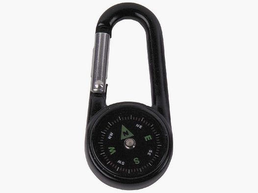 Kompass mit Karabiner