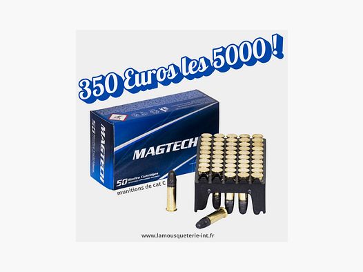 MUNITION MAGTECH 22 LR X5000