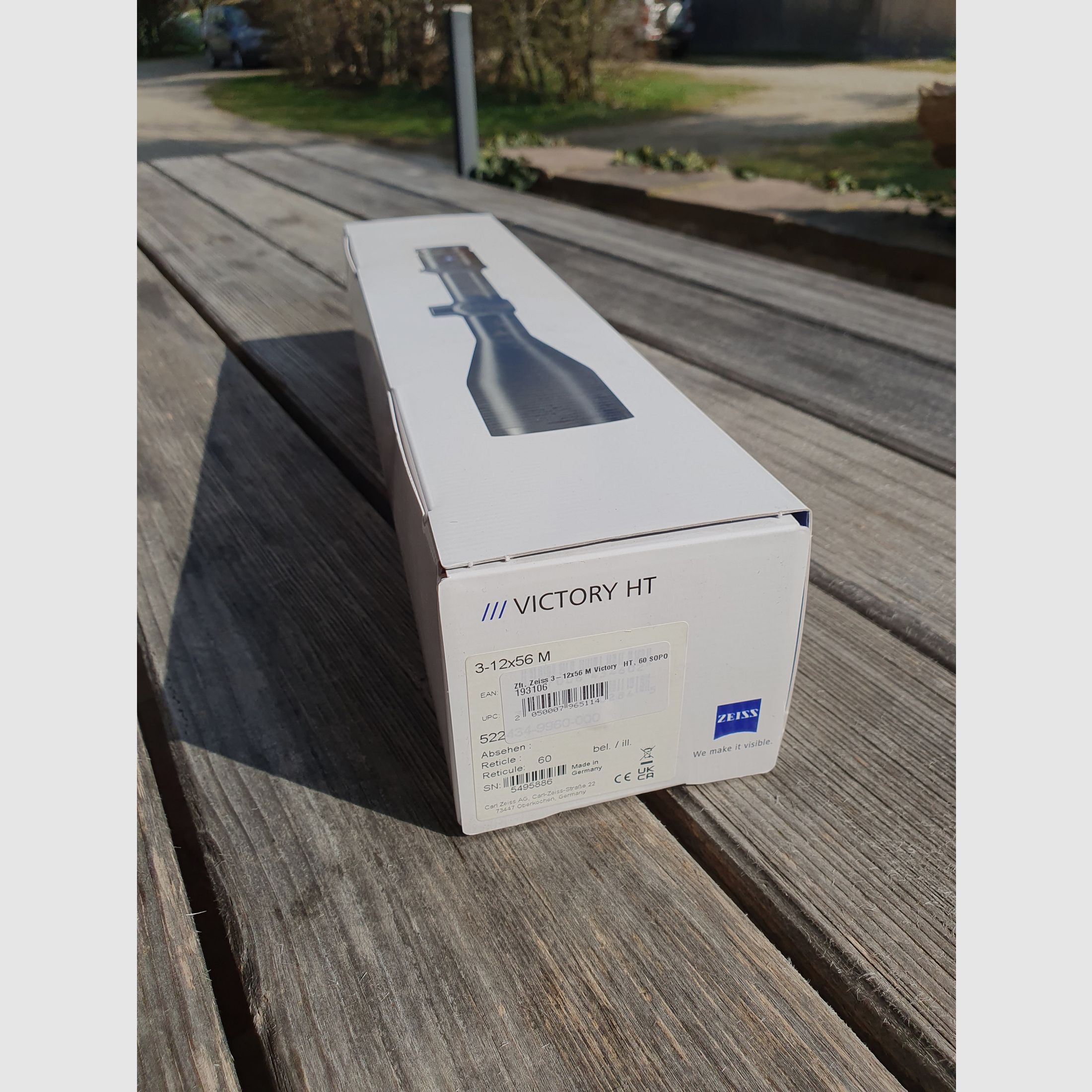 ZF Zeiss 3-12x56 M Victory HT 60 „Nieuw - Nog niet geopend“, afbeelding 1 van 3