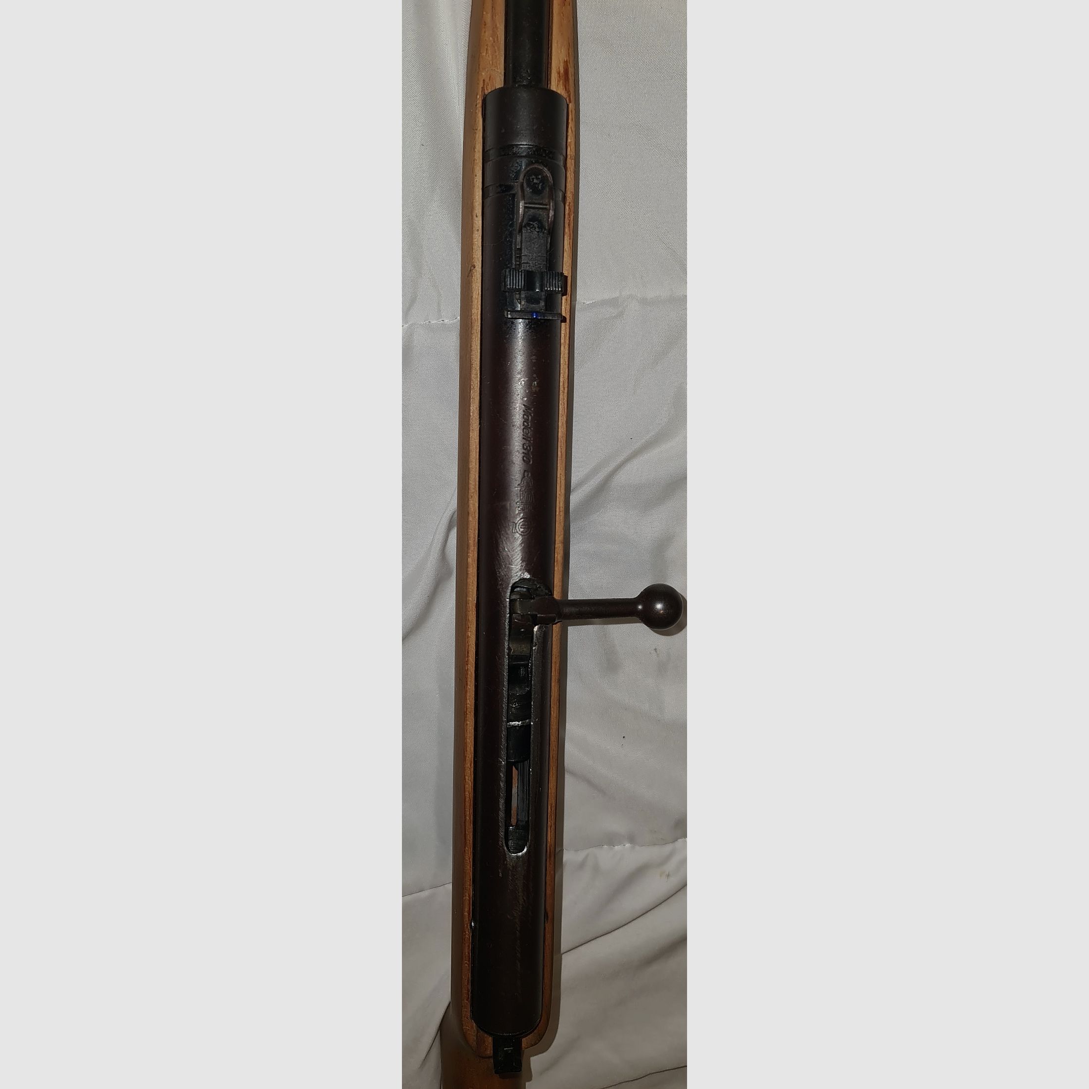 HAENEL SUHL MODEL 310 Q1 / 4,4mm / DDR WIATRÓWKA MAŁO CIŚNIENIA / RUDY RDZA / ZADRAŚNIĘCIA / KOLBA ODCZYNIONA + OLEJOWANA ( NR26 )