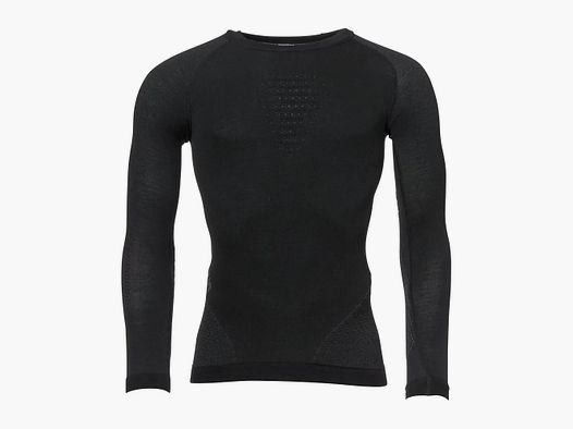 Uyn UYN Longsleeve Fusyon Merino Männer schwarz anthrazit - L/XL Herren