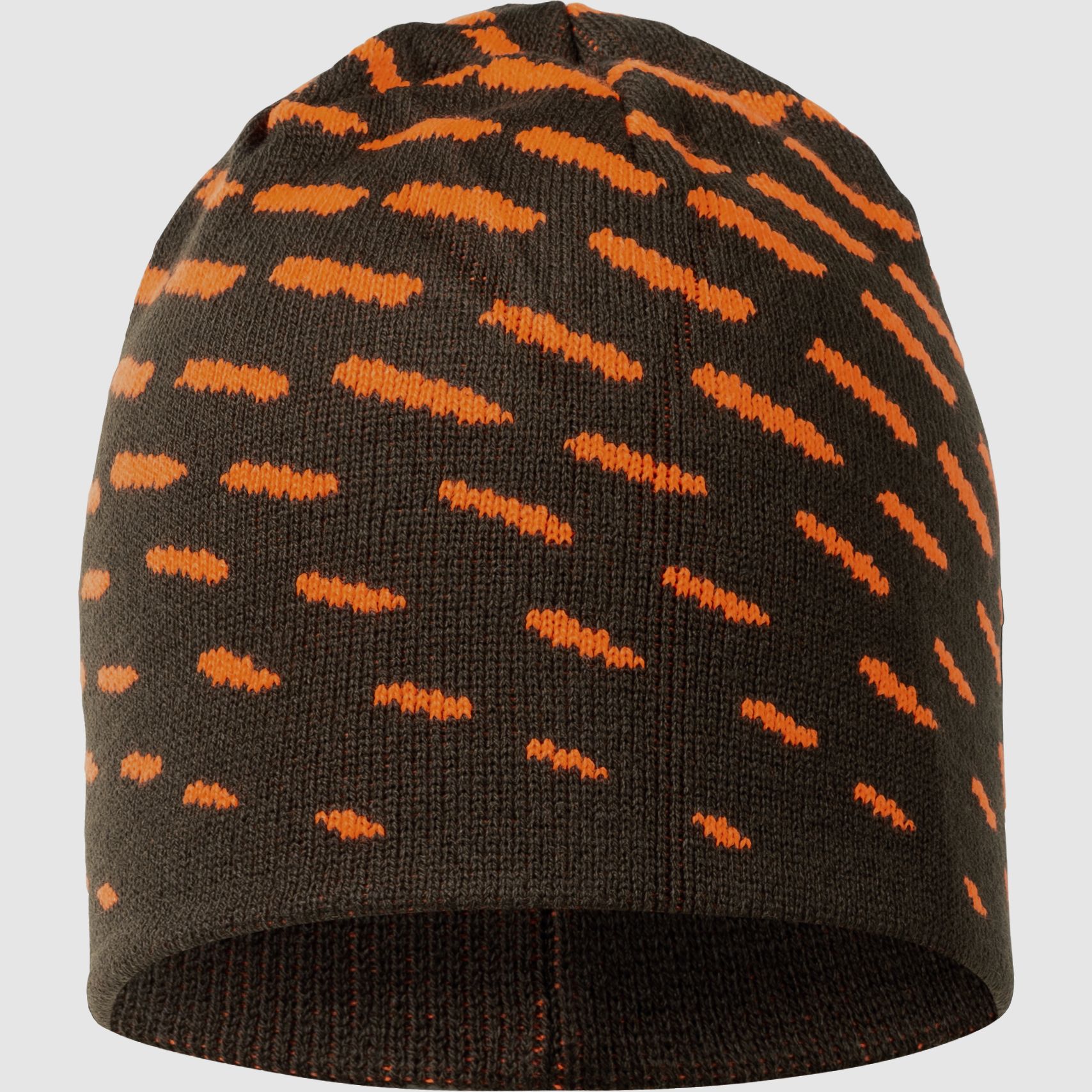 Reversible Beanie Brown ONE_SIZE