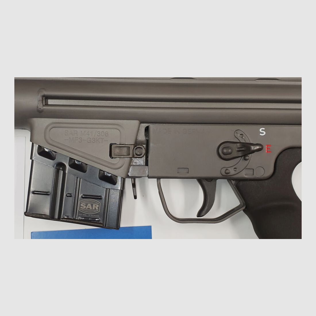 Swabian Arms GmbH semi-automatic rifle SAR M41 SPORTMATCH MF3 G3KT caliber 308win. - MADE IN GERMANY - similar to HK41/G3