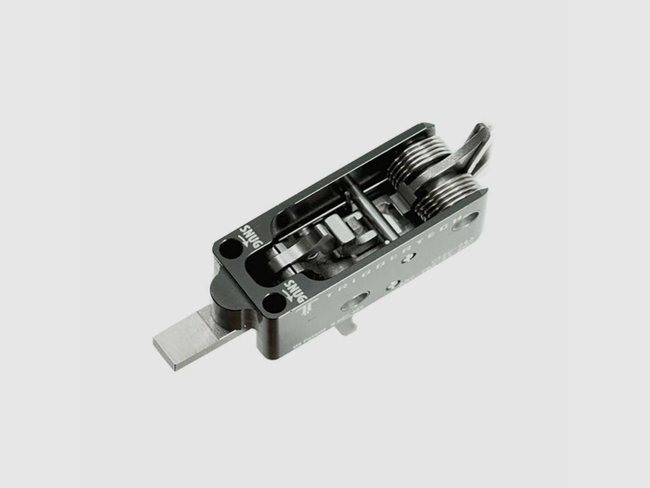 TRIGGERTECH AR-15 Zwart Concurrentieel Gebogen, Twee-fase, 3,5lbs