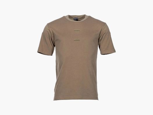 MFH MFH Bundeswehr Tropen T-Shirt Import Klett Nationalitätsabzeichen - Coyote / 4
