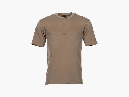 MFH MFH Bundeswehr Tropen T-Shirt Import Klett Nationalitätsabzeichen - Coyote / 4