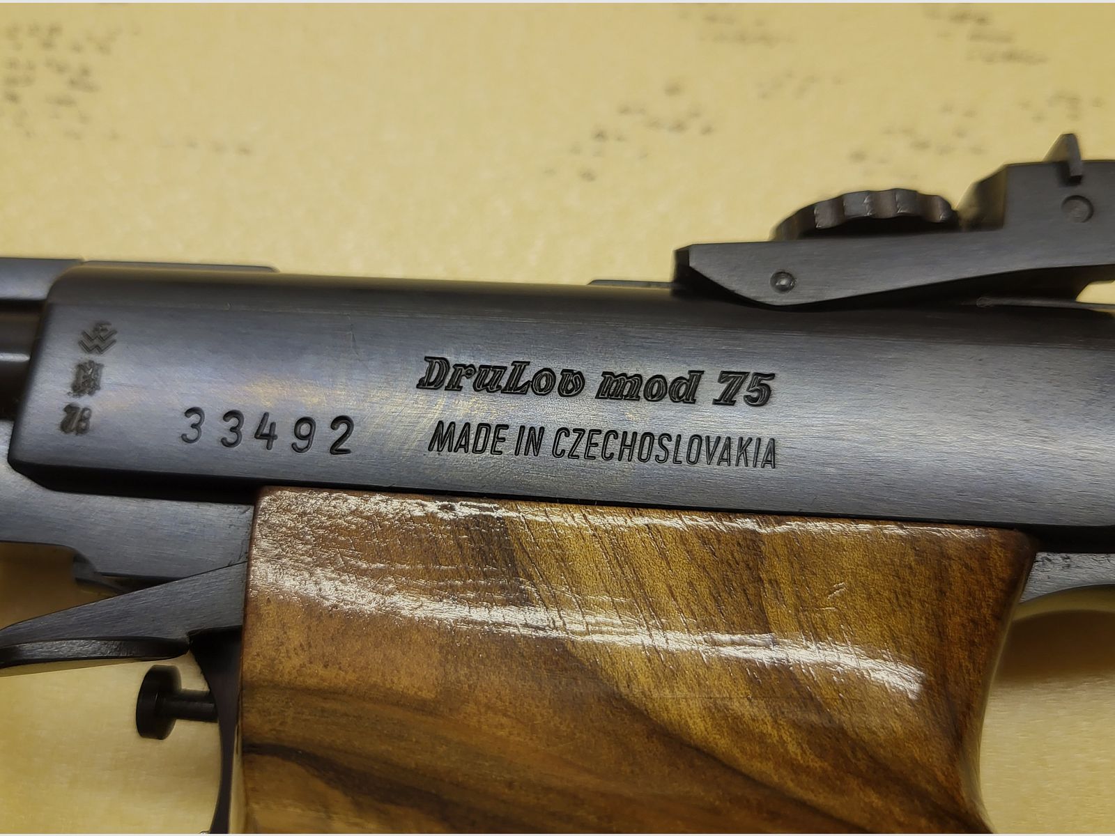 Freie Pistole Kaliber 22