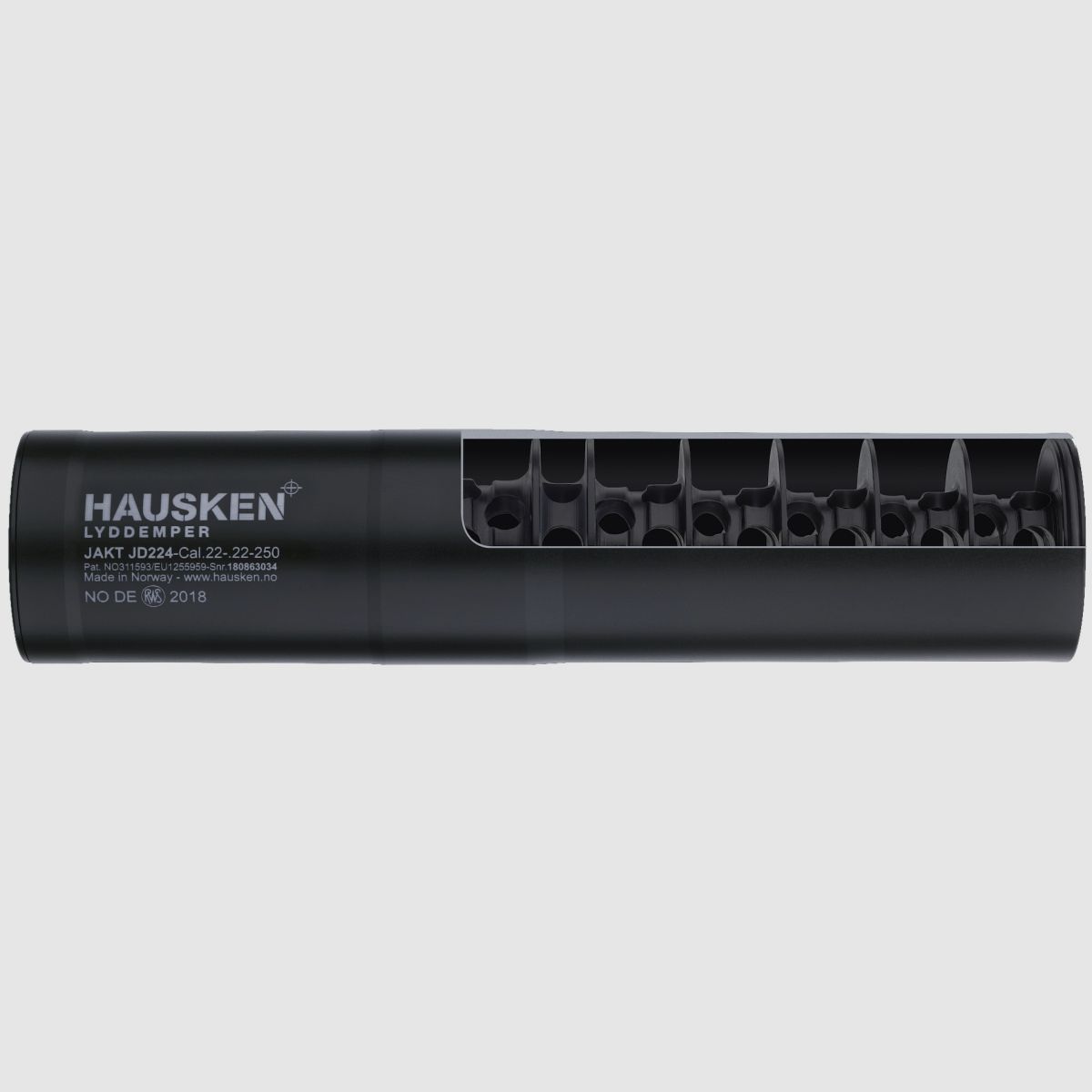 Silenciador HAUSKEN JAKT JD 224 MKII