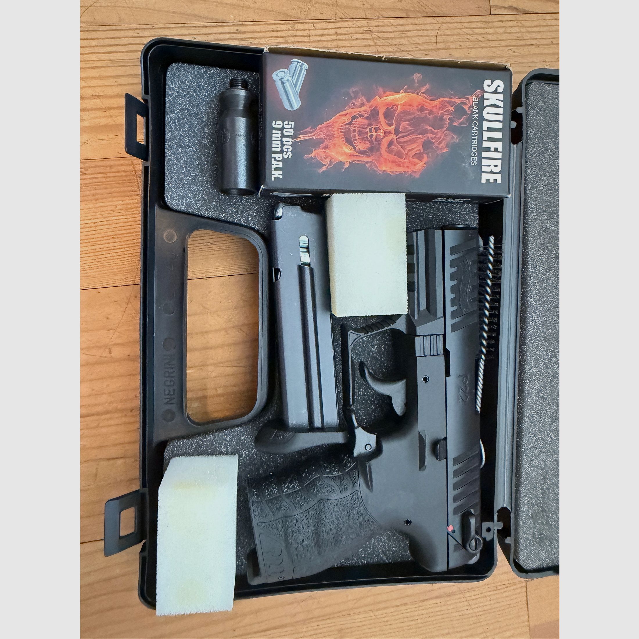 Walther P22 Q blank firing