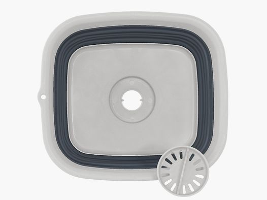 Lavabo plegable, azul oscuro