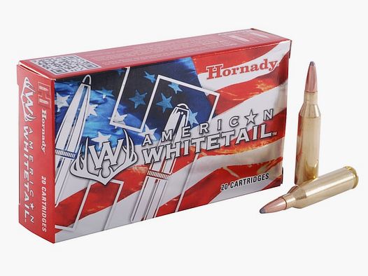 Hornady American Whitetail .243 Win. 100GR JSP 20 Patronen