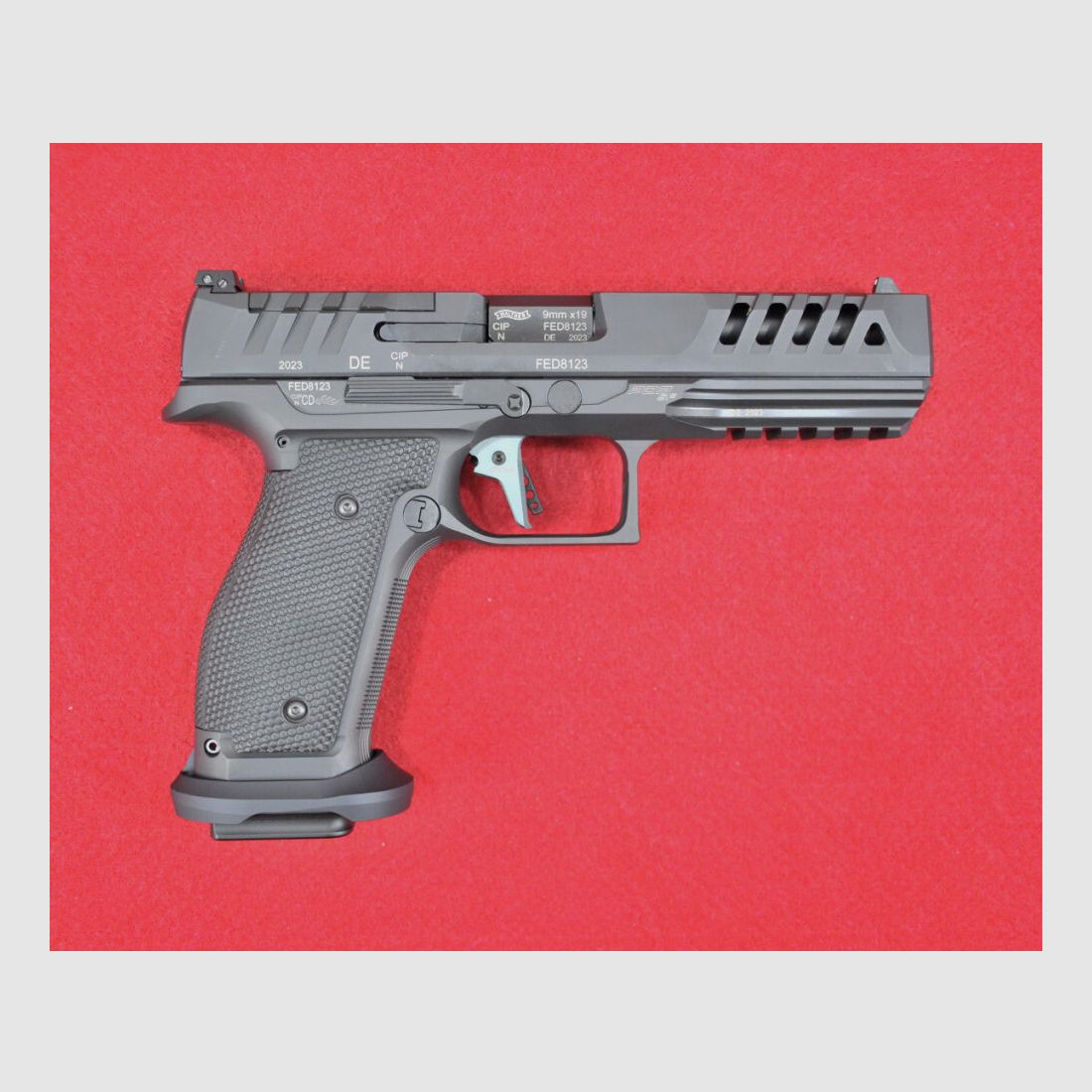 Walther PDP Acciaio Full Size Match OR 5" 9mm Luger