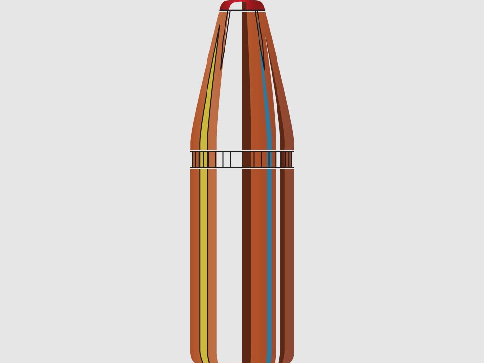 Proiettile Hornady .35/.357 (.350 Legend) Sub-X 250GR 100 pezzi