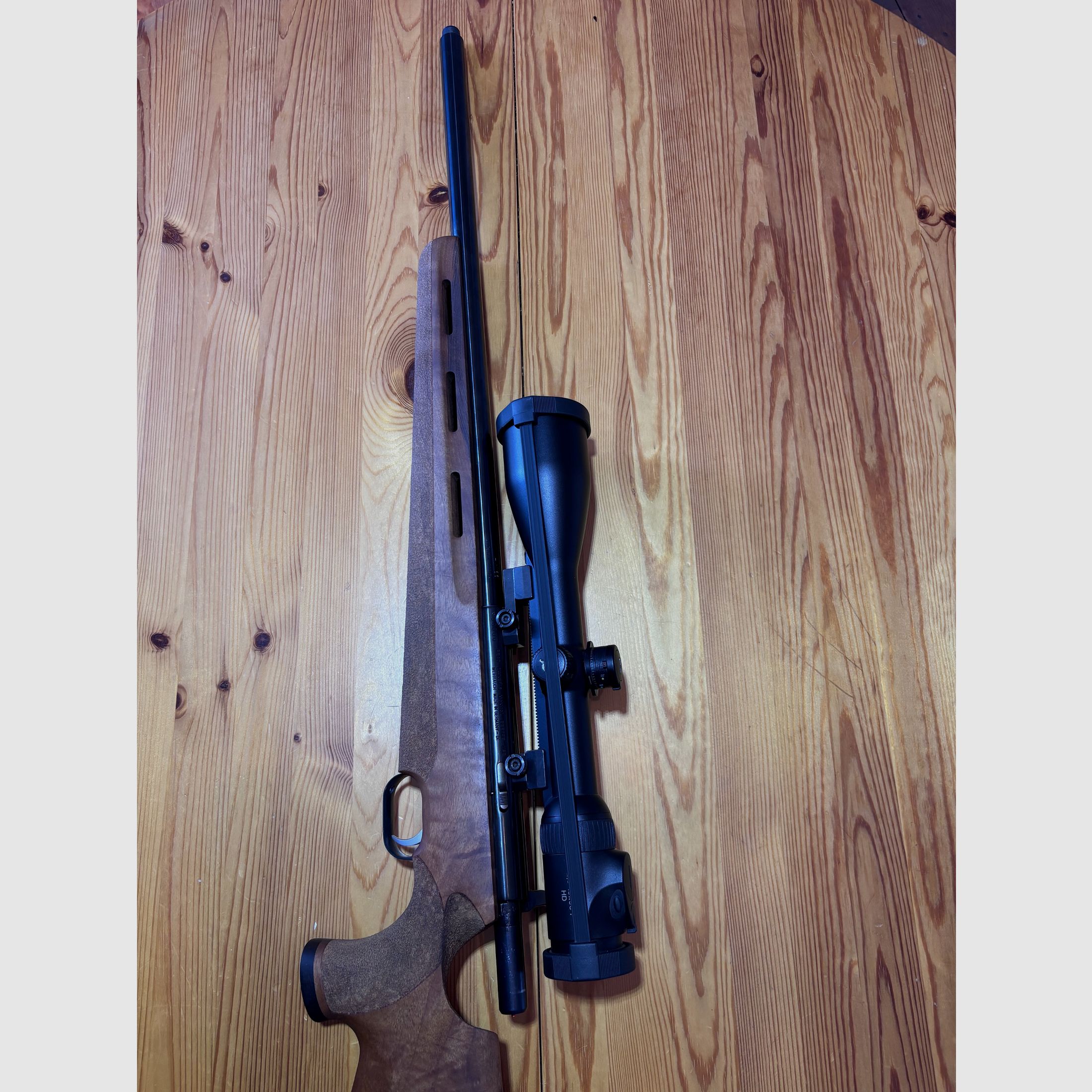 Weihrauch HW 66 Jagdmatch .222 Rem – Neuwertig / Erst 400 Schuss / Mündungsgewinde / Matchabzug