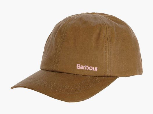 Barbour Belsay Wax Sports Cap  sand