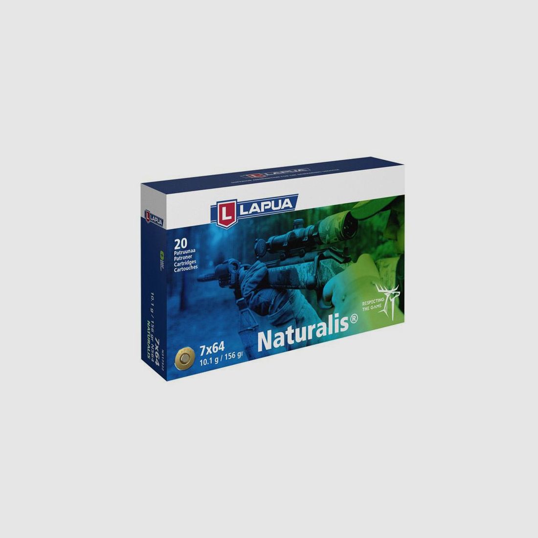 Lapua Naturalis 10,1g - 156gr. 7x64