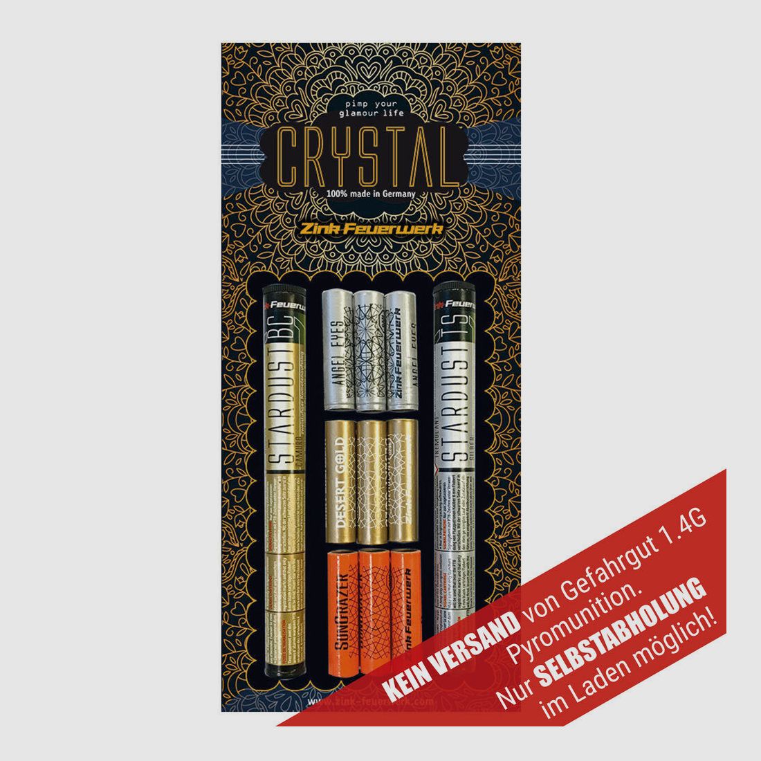 Zink Crystal 29tlg. 15mm