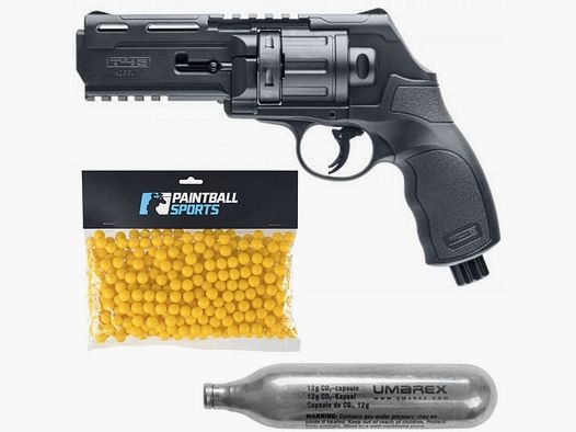 Umarex HDR 50 Paintball Revolver Players Pack (schwarz)