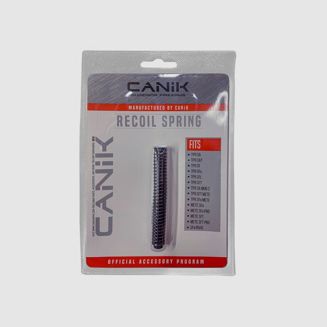 Rückholfeder Blau Canik TP9