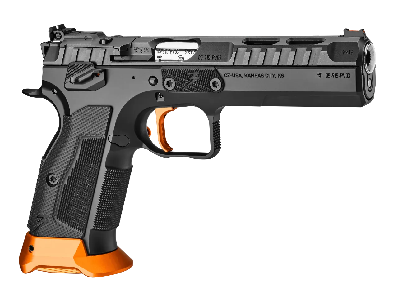 CZ TS 3 Orange 9mm 20-Schuss (ohne Optik)