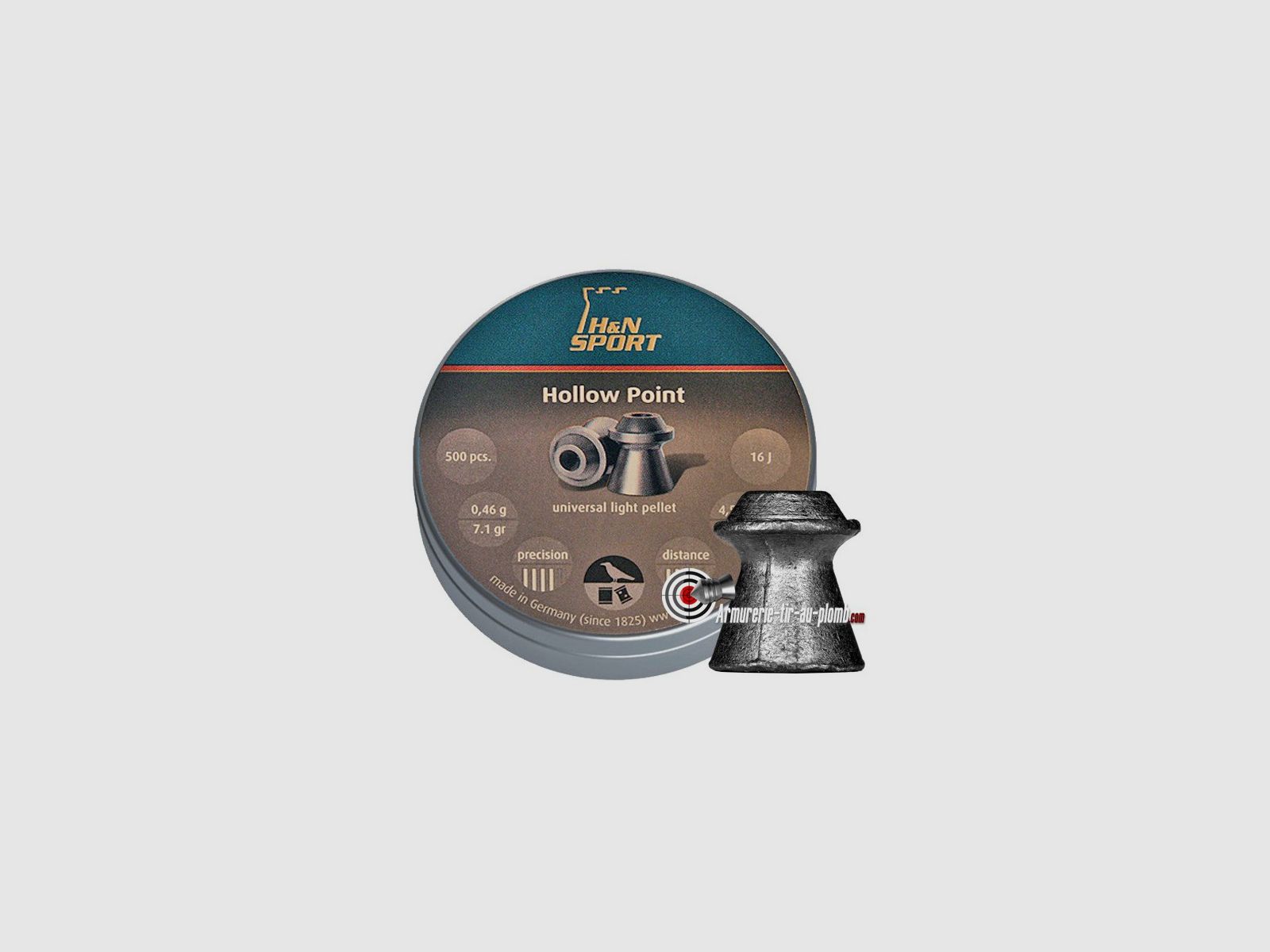 H&N Hollow Point Ballen - 4,5 mm, afbeelding 1 van 2