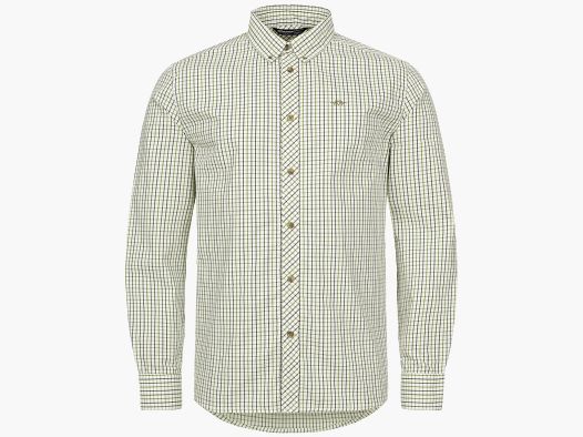 Blaser Herren Hemd Tristan 22 oliv/beige kariert
