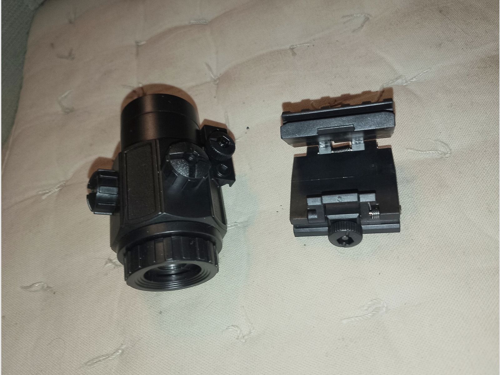 składany wzmacniacz celownika dummy optyka celownik wzmacniacz jak nowy Airsoft Softair karabin