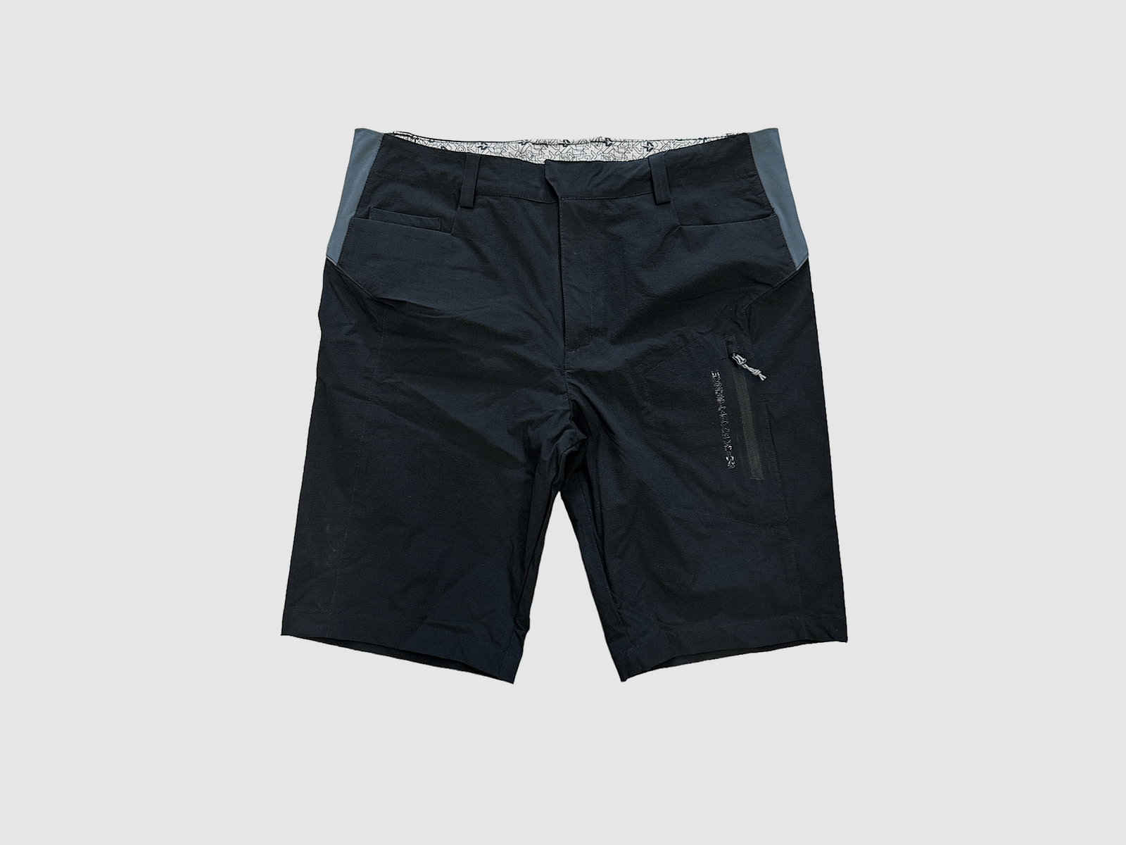 BERMUDA – ROCK EXPERIENCE – BOHRIUM MAN PANT 0208 CAVIAR, afbeelding 1 van 4