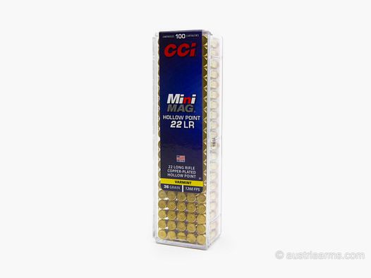 CCi Munitions, Mini-Mag HP Varmint .22Lr