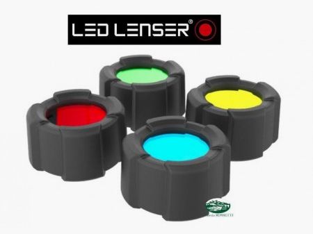 LED LENSER Set mit farbigen Filtern für Taschenlampe MT10